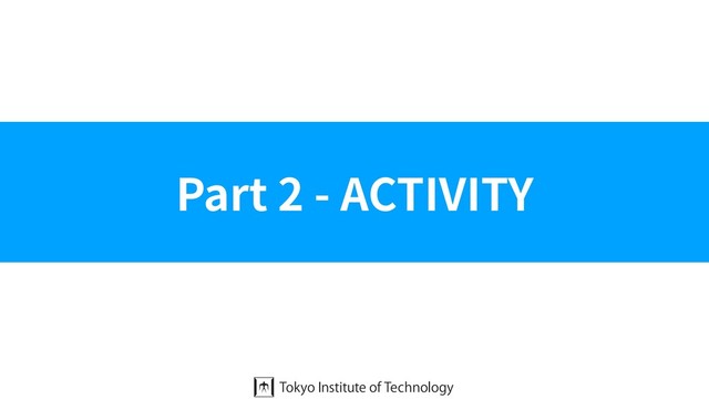 Part 2 - ACTIVITY
