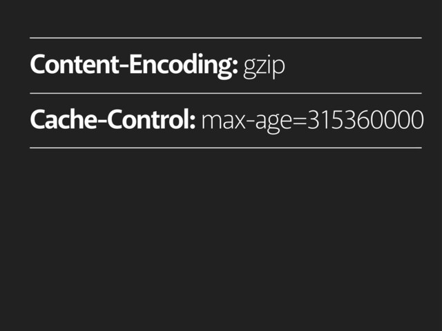 Content-Encoding: gzip
Cache-Control: max-age=315360000
