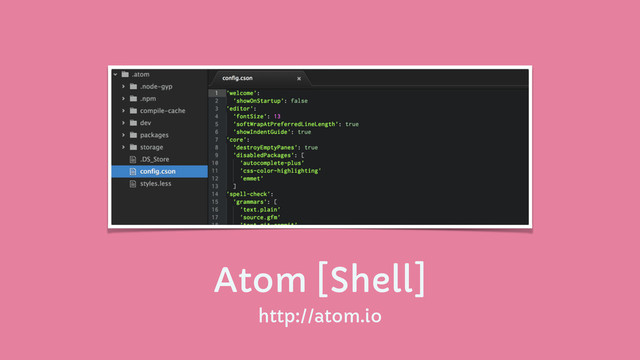Atom [Shell]
http://atom.io
