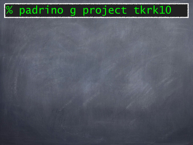 % padrino g project tkrk10
