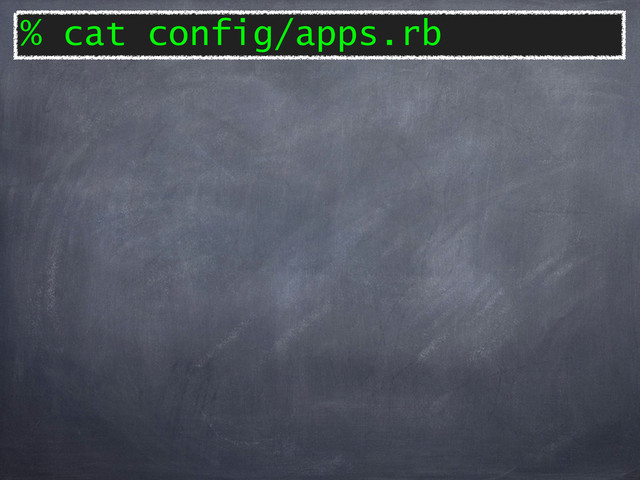 % cat config/apps.rb
