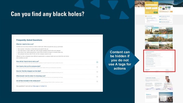 wearesigma.com @wearesigma
Can you find any black holes?
.
Content can
be hidden if
you do not
use A tags for
actions
