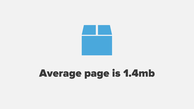 
Average page is 1.4mb
