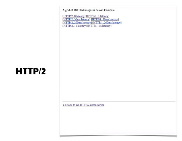 HTTP/2
