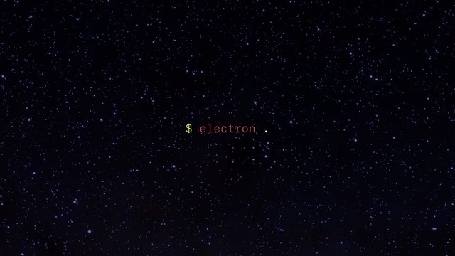 $ electron .

