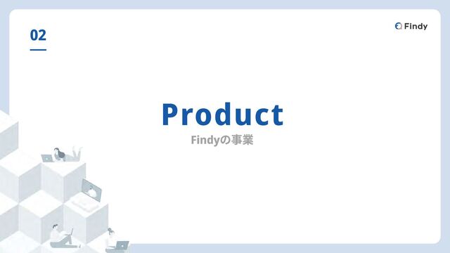 02
Product
Findyの事業
