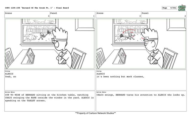 Charlotte　STORYBADRD Episode1 Storyboard and Animatic Ver 1 - Charlotte Andrews - Medium