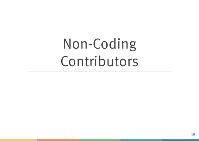 Non-Coding
Contributors
10
