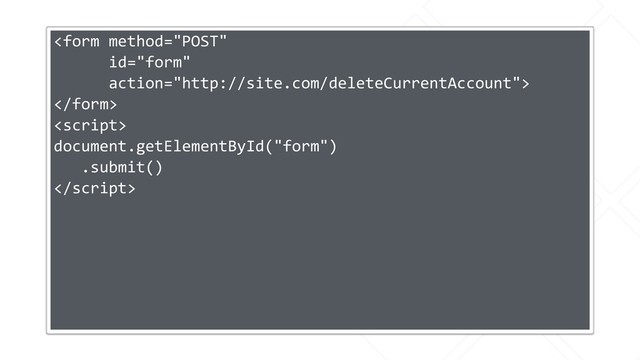 


document.getElementById("form")
.submit()

