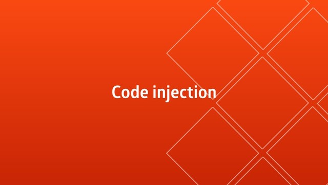 Code injection
