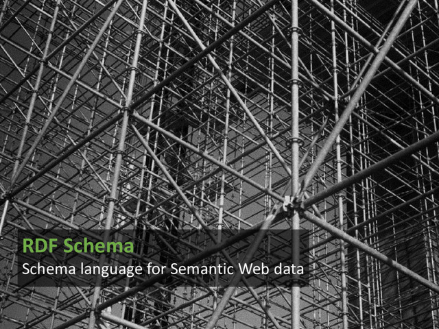 @arnoutboks #phpce17
RDF Schema
Schema language for Semantic Web data
