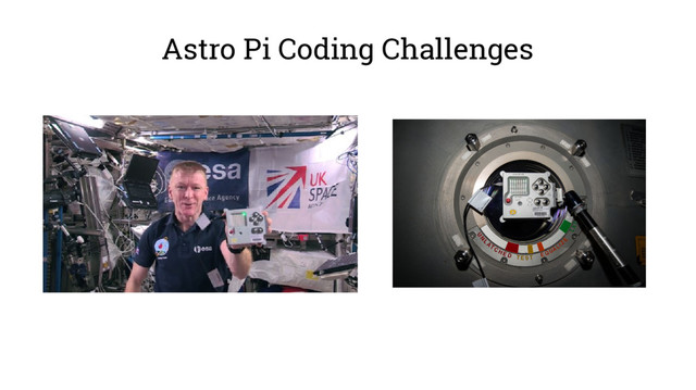 Astro Pi Coding Challenges
