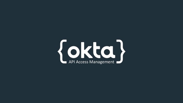 API Access Management
