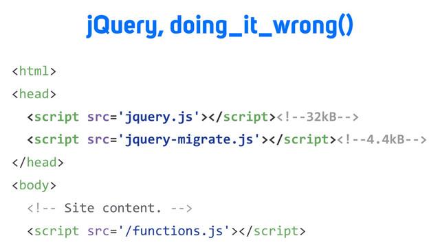 







jQuery, doing_it_wrong()
