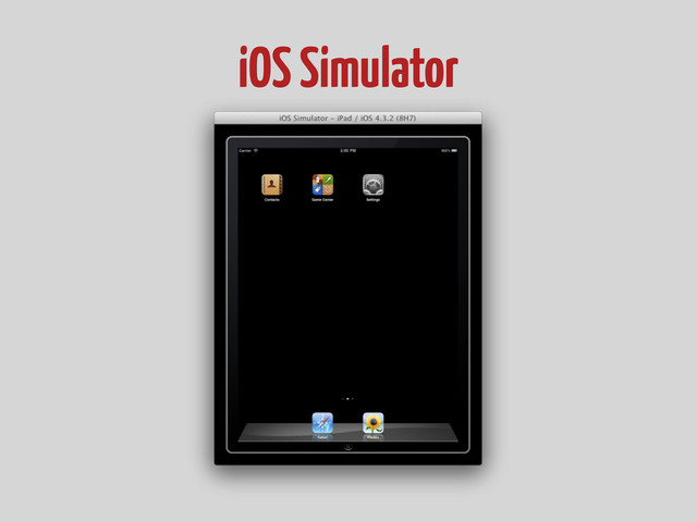 iOS Simulator

