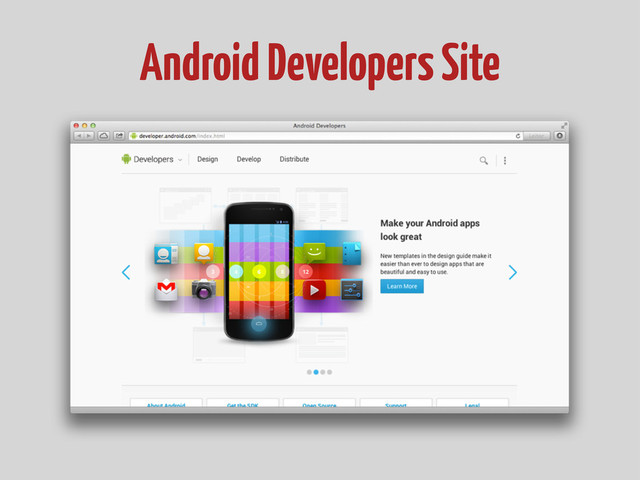 Android Developers Site
