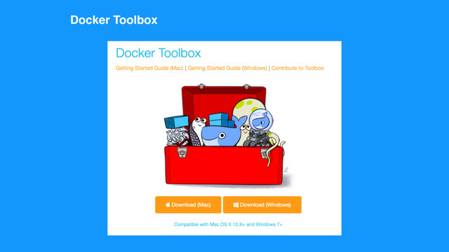 Docker Toolbox
