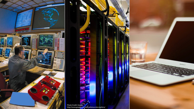 Photo Credit: Google
http://www.google.com/about/datacenters/gallery/
