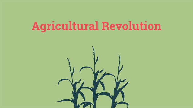 Agricultural Revolution
