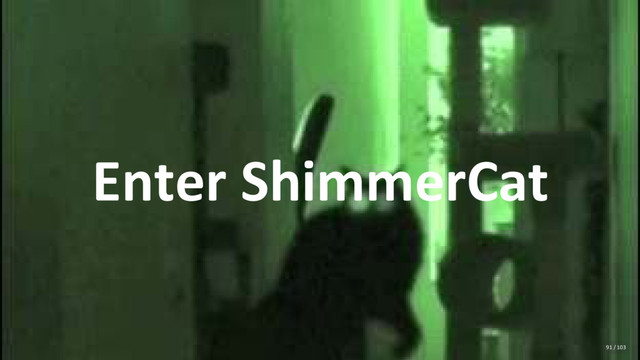 Enter ShimmerCat
91 / 103
