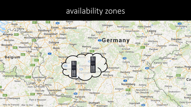 availability zones
<>

