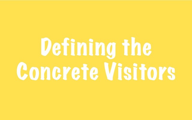 Defining the
Concrete Visitors

