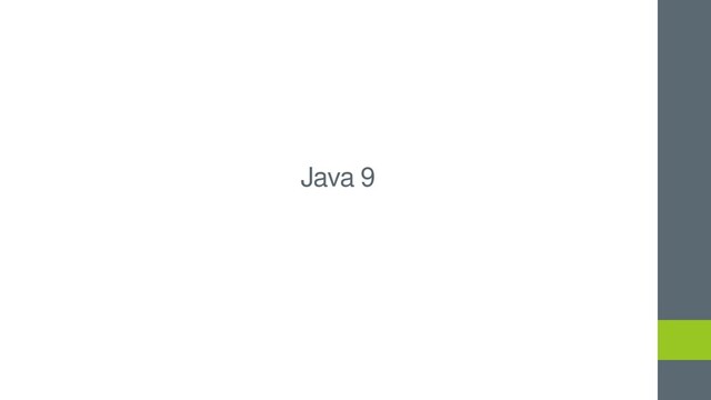 Java 9
