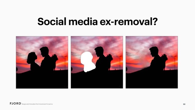 32
Social media ex-removal?
