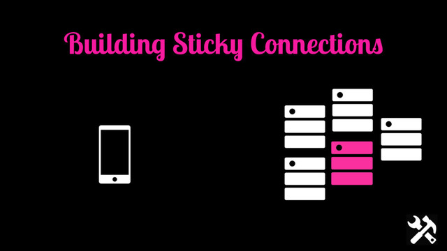 Building Sticky Connections
