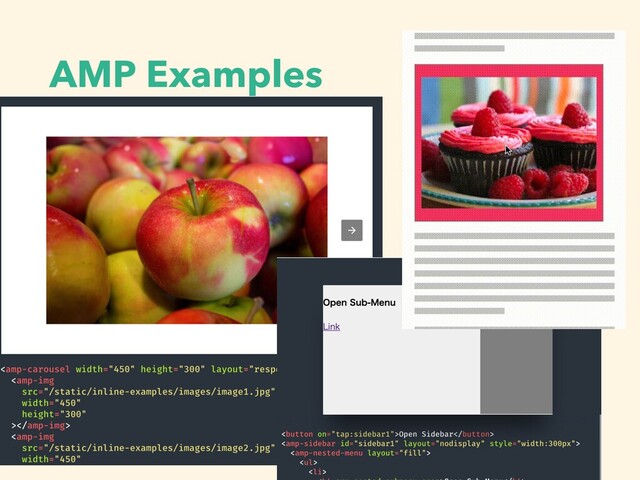 AMP Examples
