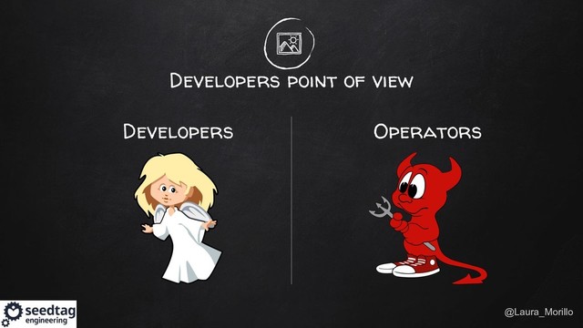 @Laura_Morillo
Developers
Developers point of view
Operators
