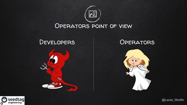 @Laura_Morillo
Developers
Operators point of view
Operators
