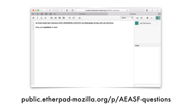 public.etherpad-mozilla.org/p/AEASF-questions
