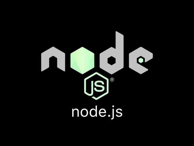 node.js
