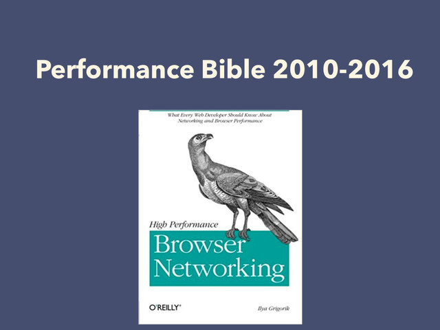 Performance Bible 2010-2016
