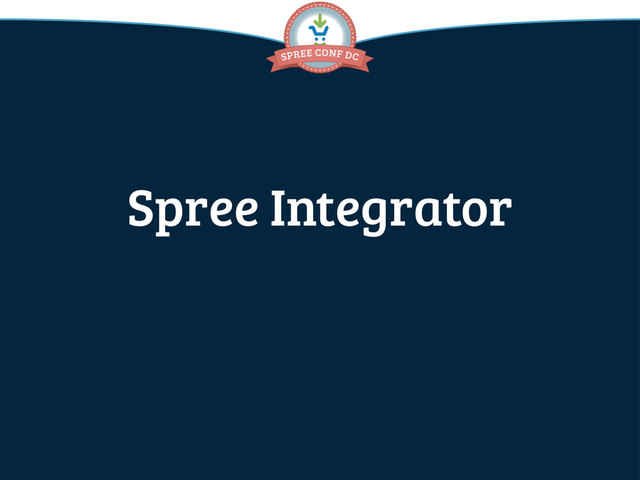 Spree Integrator
