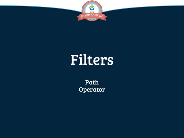 Filters
Path
Operator
