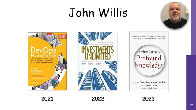 John Willis
58
2021 2022 2023
