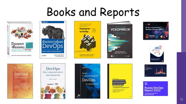 72
Books and Reports
