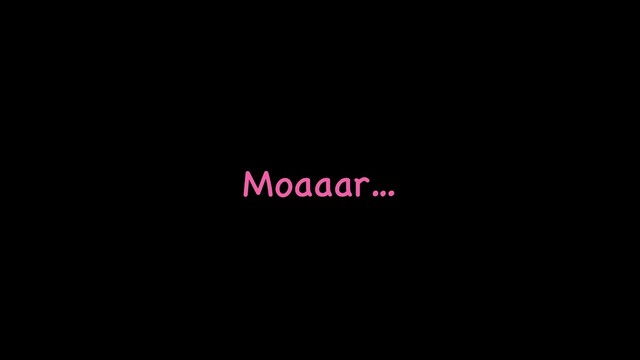 Moaaar…
