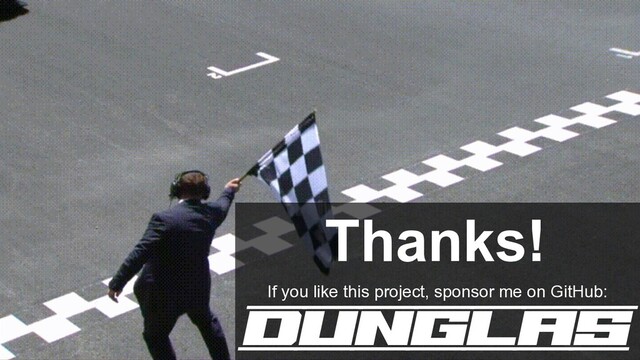 dunglas
Thanks!
If you like this project, sponsor me on GitHub:
