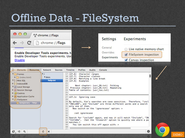 Offline Data - FileSystem
DEMO
