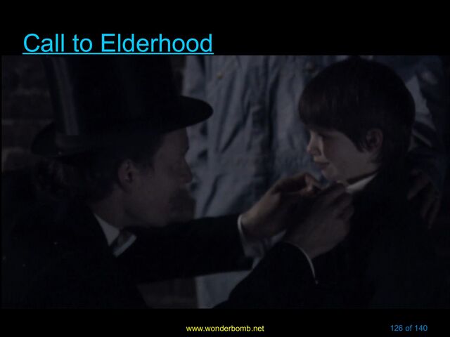 www.wonderbomb.net 126 of 140
Call to Elderhood
Call to Elderhood
