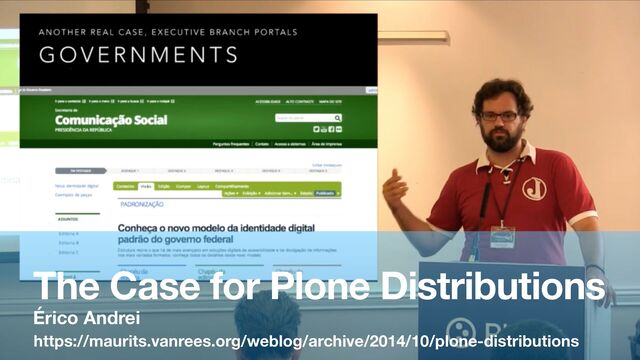 The Case for Plone Distributions
Érico Andrei
https://maurits.vanrees.org/weblog/archive/2014/10/plone-distributions
