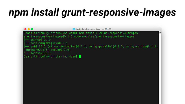 npm install grunt-responsive-images

