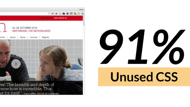 91%
Unused CSS
