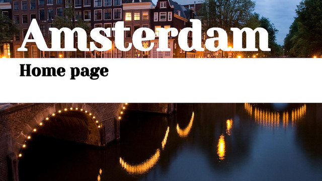Amsterdam
Home page
