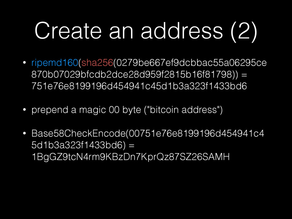 Bitcoin and pycoin - Speaker Deck