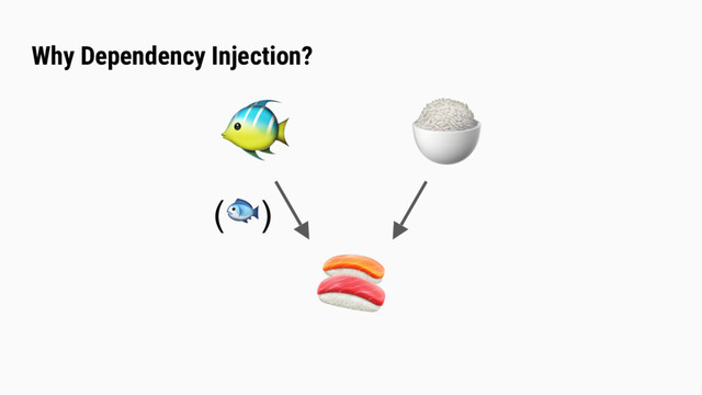 Why Dependency Injection?



()
