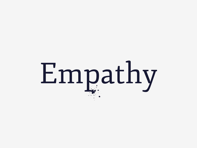 Empathy
5
